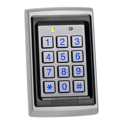 Rosslare AC-Q42SB standalone PIN and proximity keypad front view