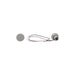 Sentrol 1076CW-N Steel Door Recessed Reed Switch, 3/4" Diameter, SPDT, 3/4" Gap Size