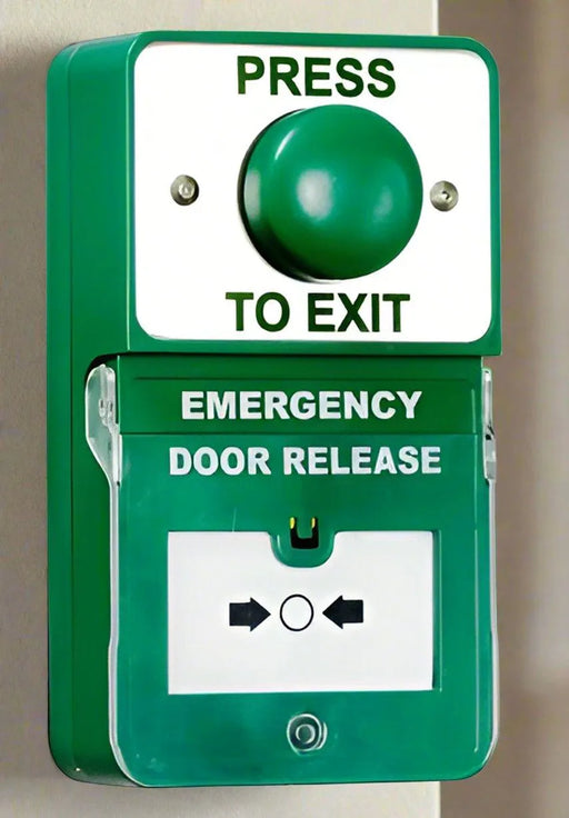 Press to Exit Combined Access Button and Emergency Release, SMART1230