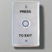 Smart ARLSWP-1R Press to Exit Red LED Illuminated Flush Button on Flat Stainless steel,IP65