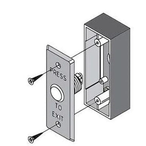 Surface Box for Push To Open Plate, SMB-040