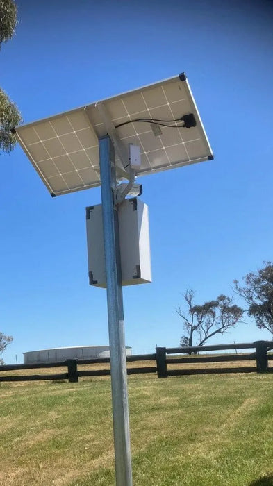 Solar Surveillance System, No Camera, 170W Solar Panel, Remote View (4G), No SD Card, CTCSOL-170W-NOCAM-NOSD