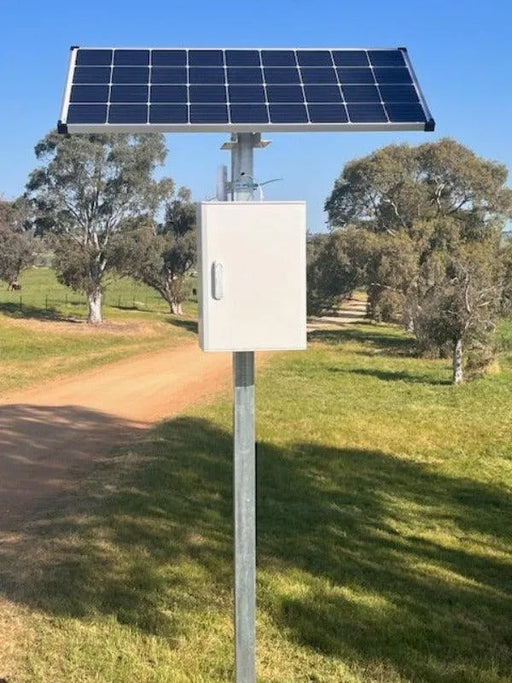 Solar Surveillance System, No Camera, 170W Solar Panel, Remote View (4G), No SD Card, CTCSOL-170W-NOCAM-NOSD