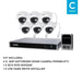 Vivotek 5MP Surveillance Kit, 8 Channel, Motorised Dome Kit-VIVO-5MP8064DM