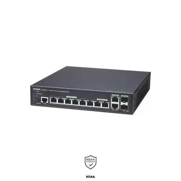 Vivotek 8 Port POE Switch, AW-GEV-108A-130 AU