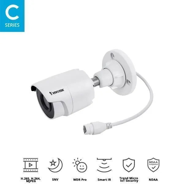 Vivotek 5MP Surveillance Kit, 16 Channel, Fixed Bullet Kit -VIVO-5MP16106B