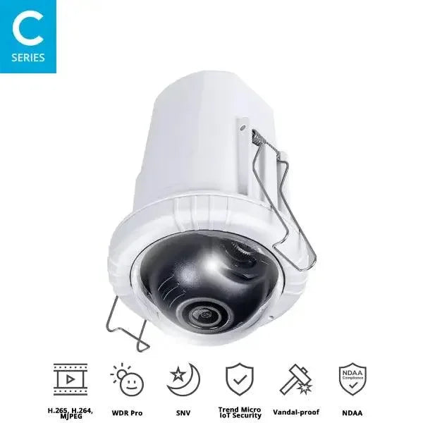 Vivotek Dome Recessed Security Camera 5MP, FD9182-H
