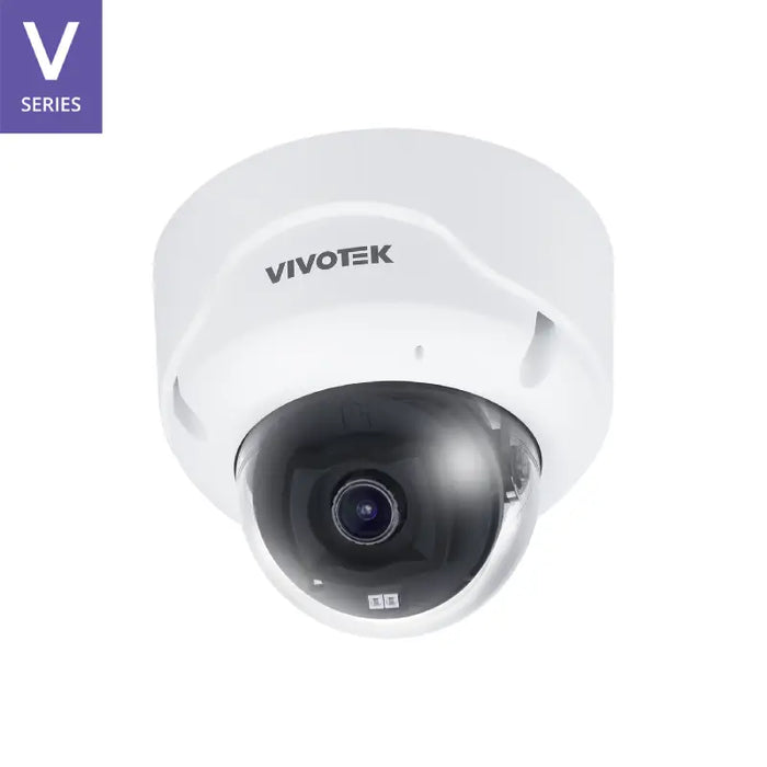 Vivotek FD9399-EHV 8MP outdoor AI dome camera with 4.2mm lens and built-in microphone