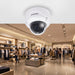 Vivotek FD9399-EHV 8MP outdoor AI dome camera with 4.2mm lens and built-in microphone