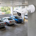 A white VIVOTEK security camera with a black lens cover, shown from a three-quarters angle against a white background. A black 'S SERIES' logo badge is in the top-left corner.