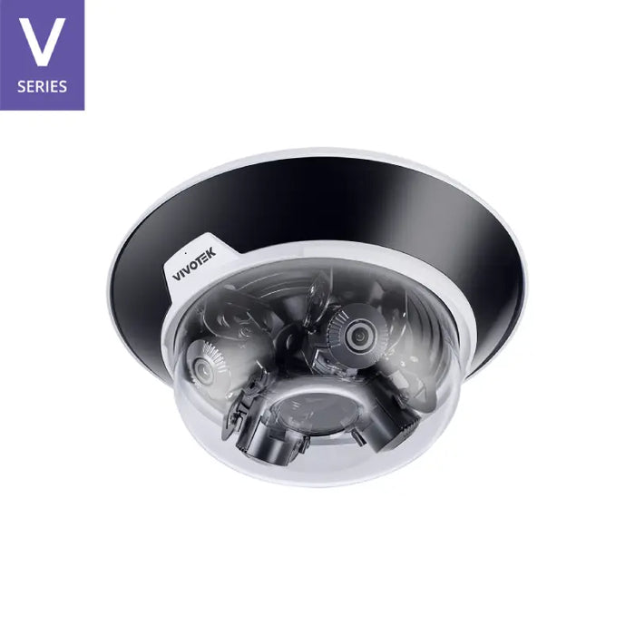 Vivotek MA9322-EHTV-V2 20MP panoramic AI camera with four 5MP sensors and motorised lenses