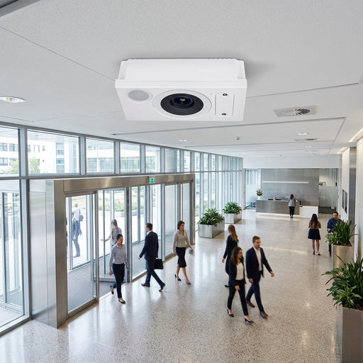 Vivotek SC9133-RTL 3MP AI people-counting camera with wide-angle fisheye lens