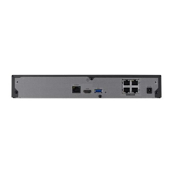 Hanwha Vision CCTV Kit, 4 Channel Network Recorder, 2 x 4MP Turret Cameras