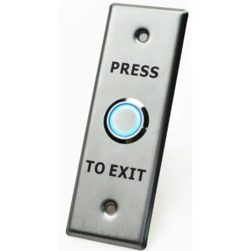 X2 Press to Exit Button Illuminated Small, X2-EXIT-013 - CTC Communications