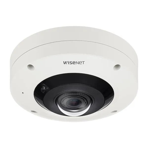 Hanwha Vision HV-XNF-9010RV X Series 4K External Vandal-Dome Fish-Eye with IR