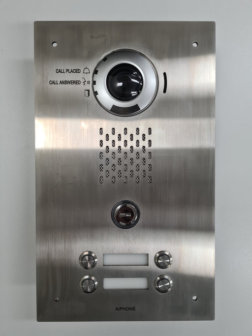 Aiphone Intercom IP 5 Button Video Door Station With Mechanical Button, IX Series 2, IX-5DVF