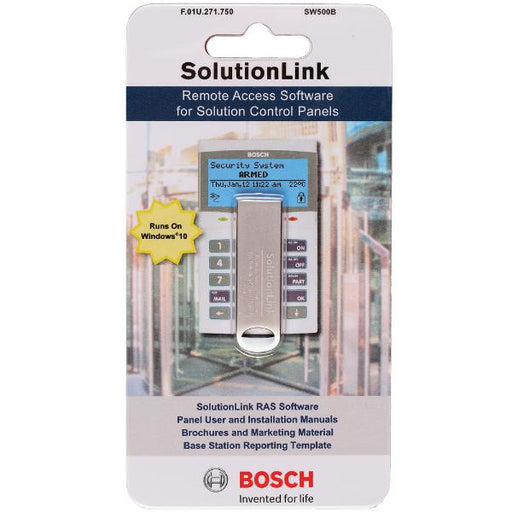 Bosch Solution Link Programming Software, Panel 6000, 16 Plus,16i, 64