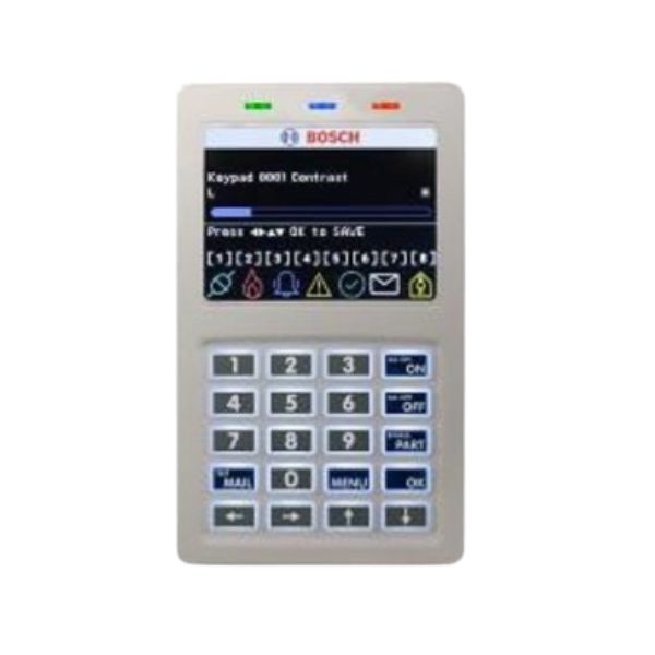 Bosch Solution 6000 Alarm PCB Board with 3.5" Colour Screen Smart Keypad