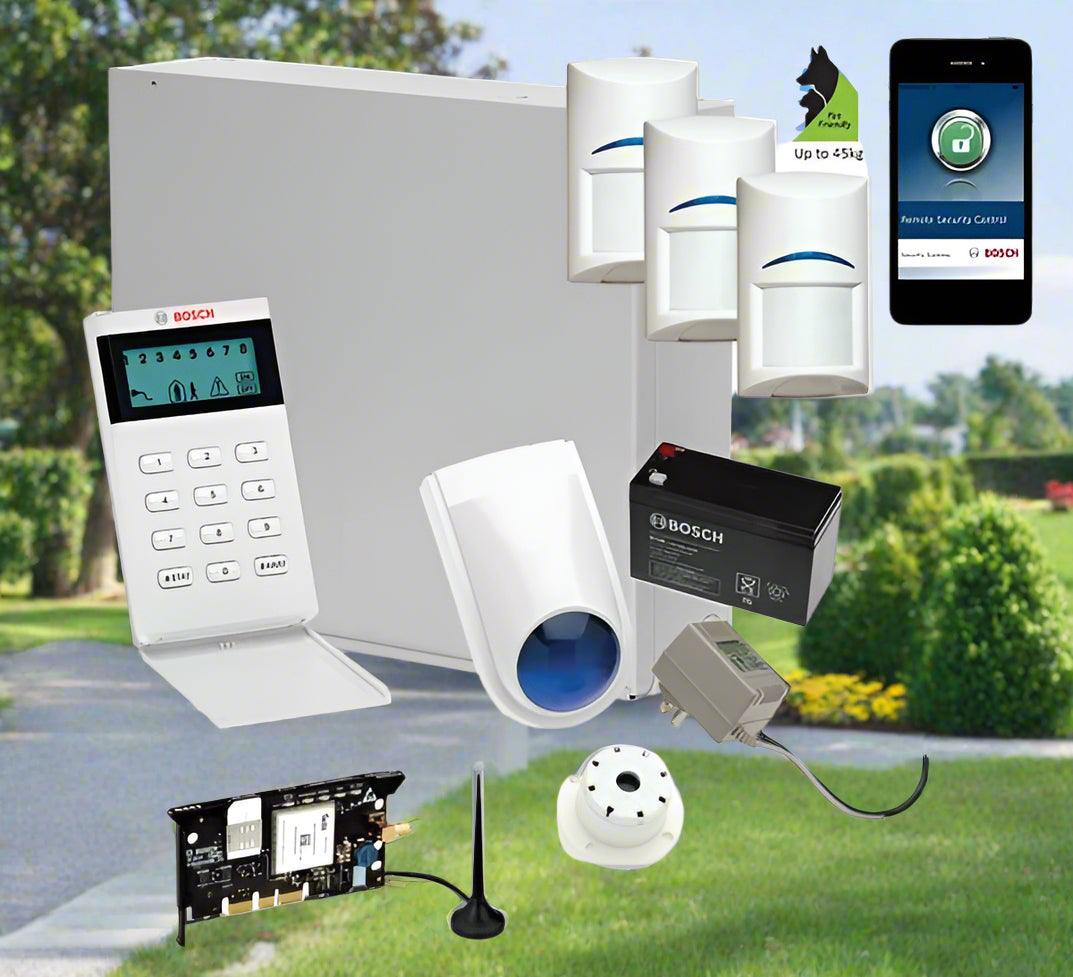 Ico Dvr System Bosch Solution 3000 Alarm System with 3 x Gen 2 Tritech Detectors+ Ico ...