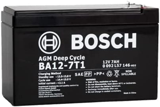 Genuine Bosch Backup Alarm Battery for Solution Panels 12V 7.0AH