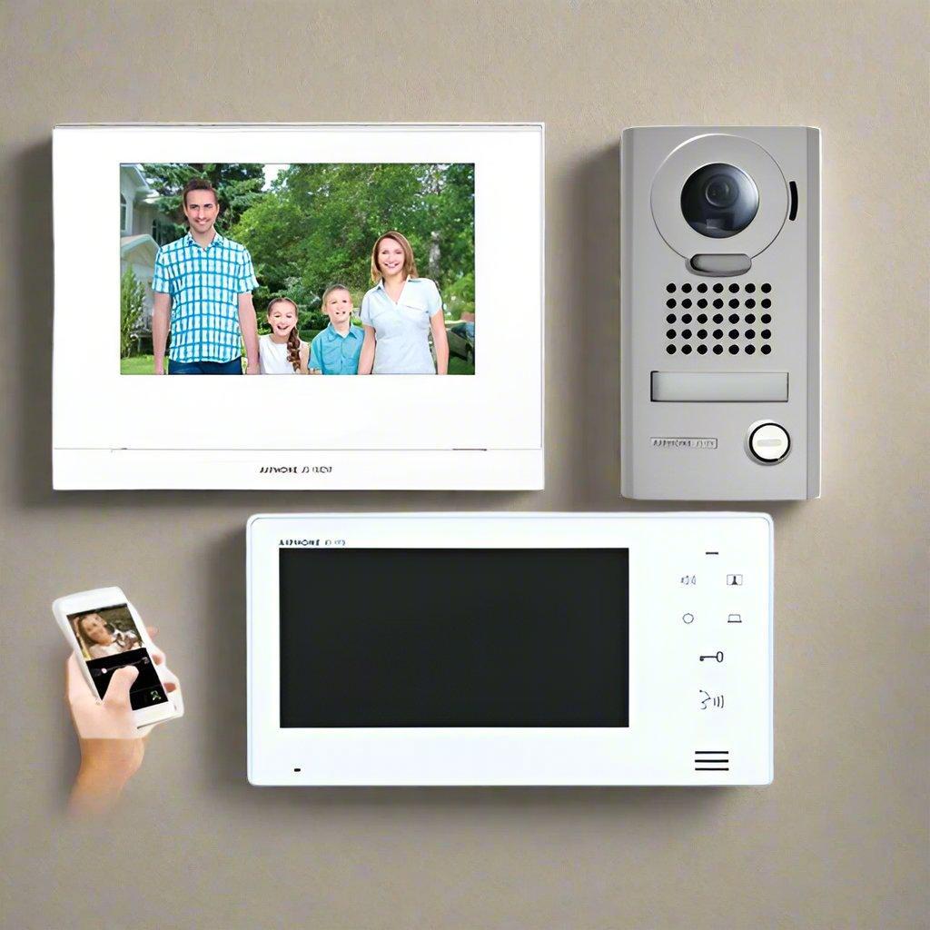 Intercom Handphone Aiphone Smartphone Intercom kit | Two Monitors — CTC Communications