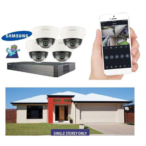 Samsung CCTV Installation The Ponds with 4 Cameras