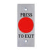 Smart Press to Exit illuminated Red Mushroom Button, WEL1651R