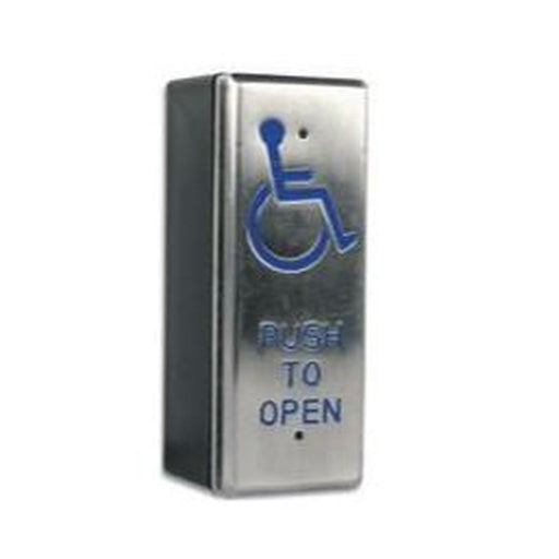 Press to Open Disabled Symbol Plate