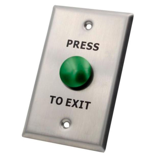 X2 Press to Exit Button Mushroom Large, X2-EXIT-002